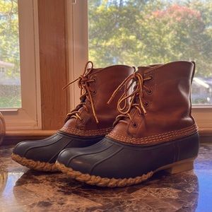 LL Bean Vintage Duck Boots Bean Boots Women Size 9